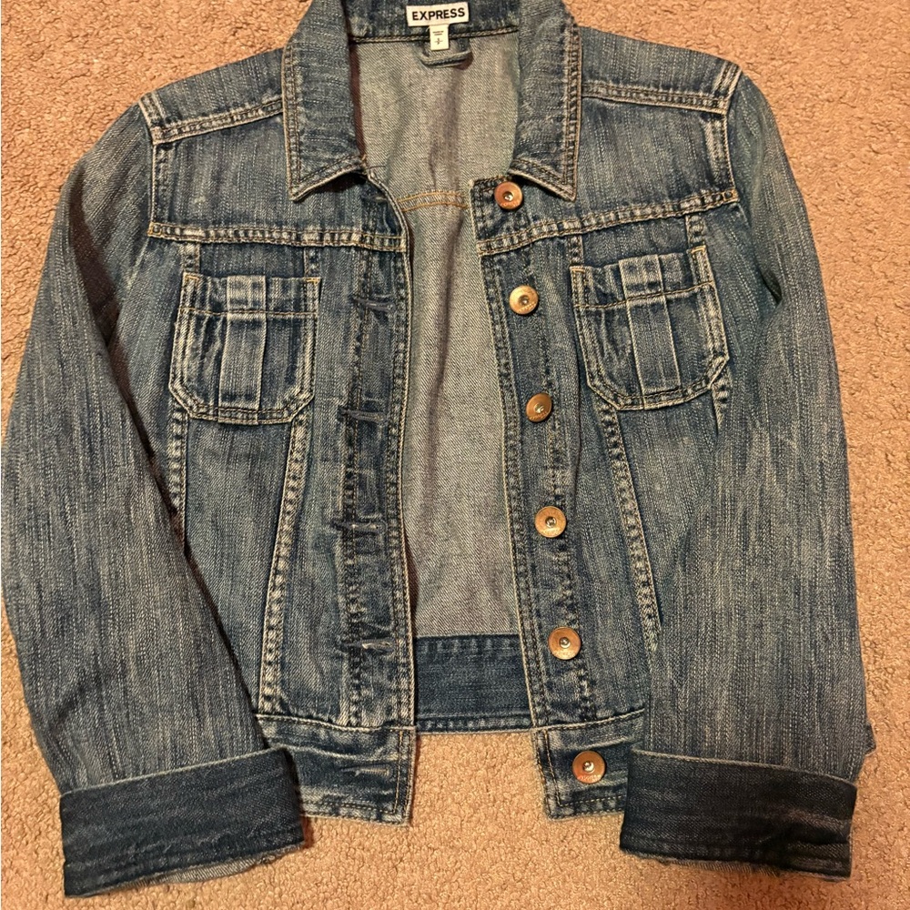 Express Blue Denim Jacket